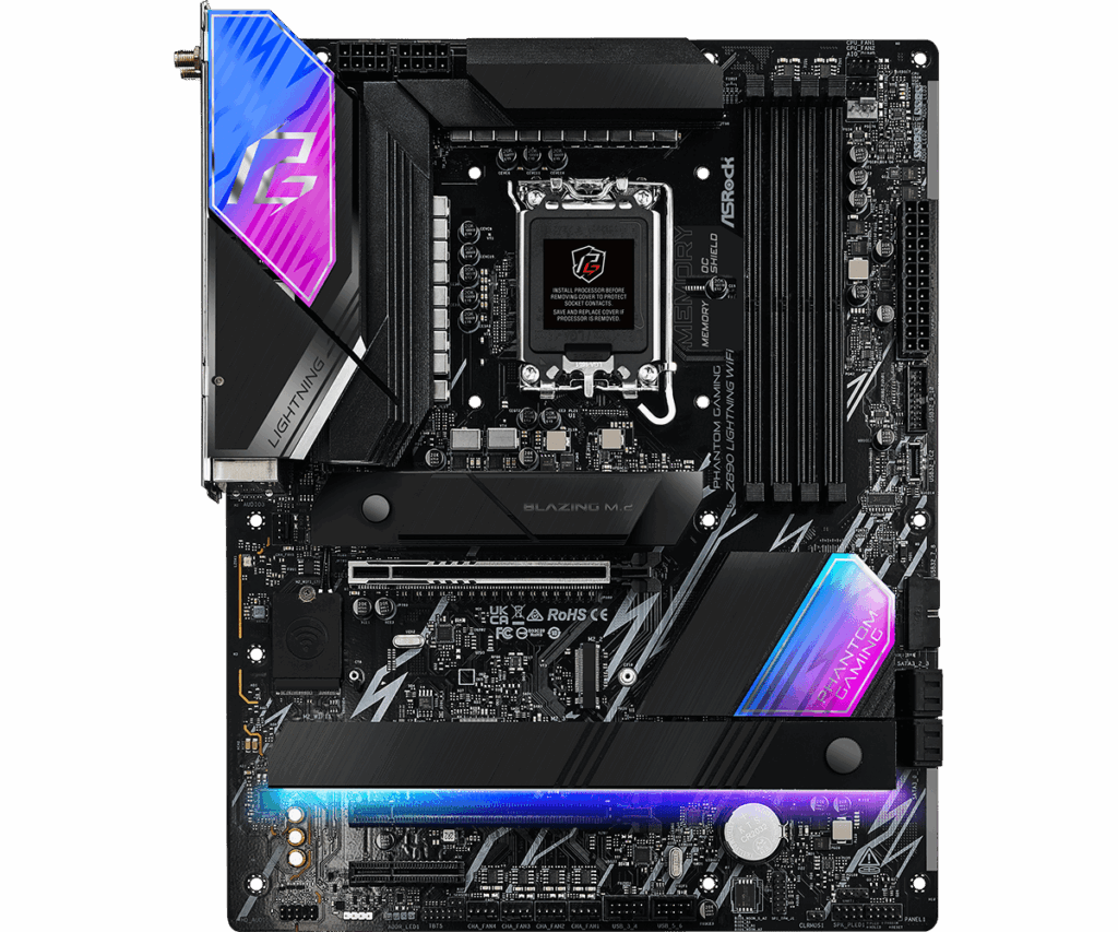 ASRock Z890 LIGHTNING WIFI alaplap - Image 2